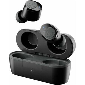 Wireless Bluetooth Earbuds Black 33H Battery Mic Water Resistant Noise Isolating